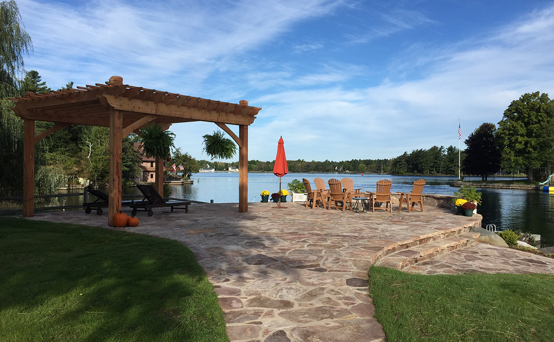 Natural Stone Patio