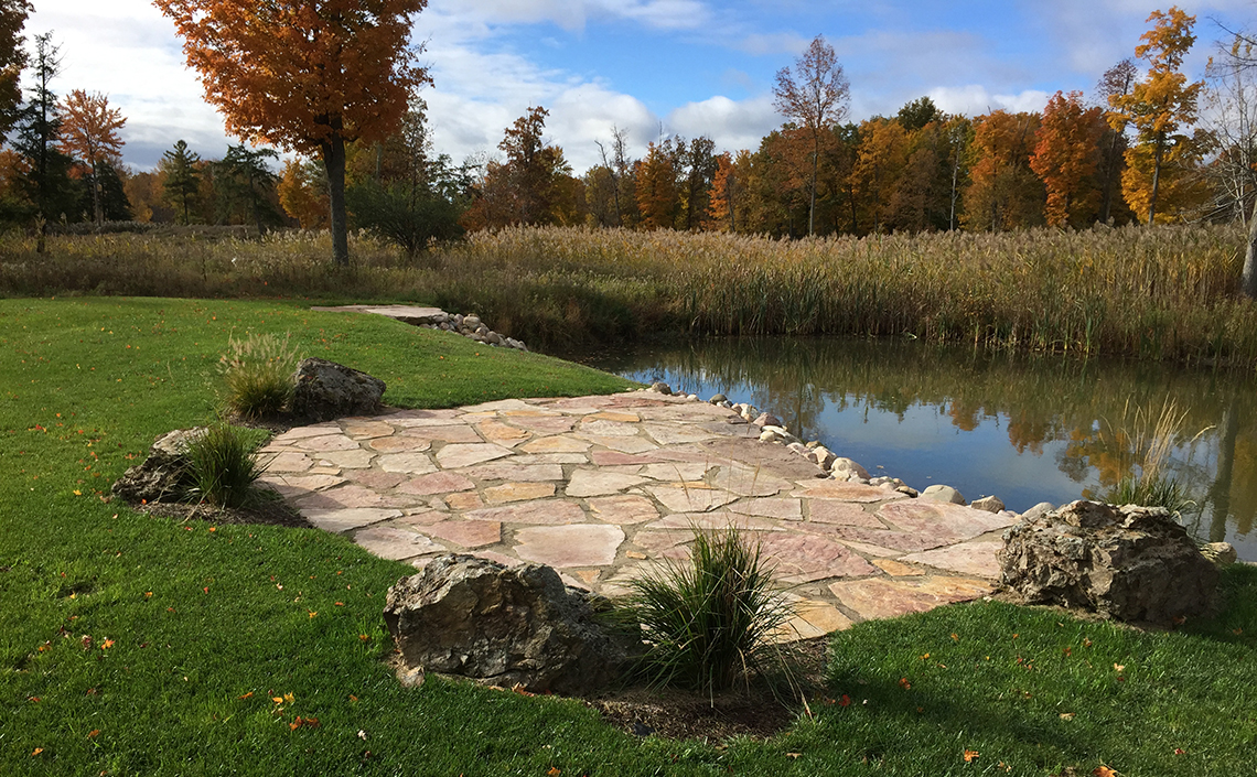 Natural Stone Patio