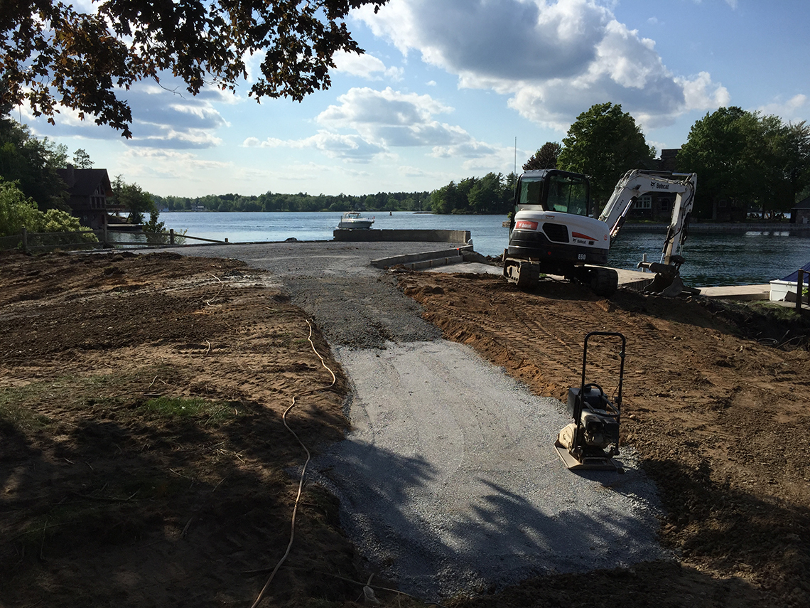 Prepping for Concrete Base of Flagstone Patio