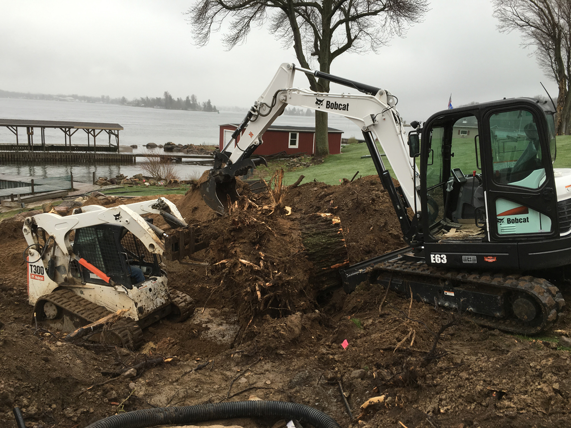 Driveway pavers and Stackstone Walls 3