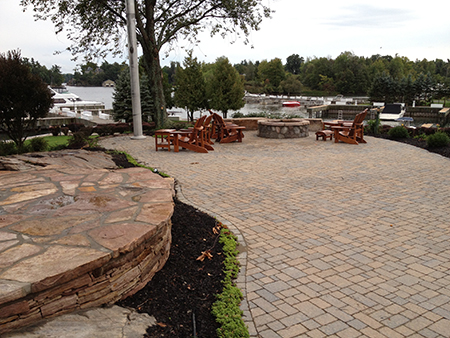 Paver Patio and Firepit