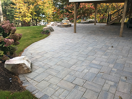 Paver Patio and Firepit