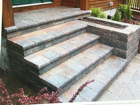 Paver Steps