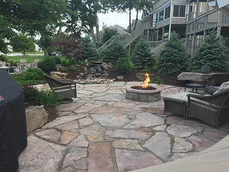 Patio & Firepit