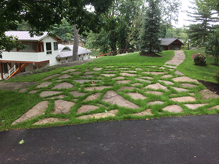 Flagstone Walkway