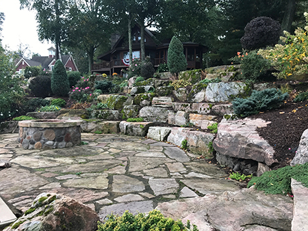 Boulder Wall & Terraces