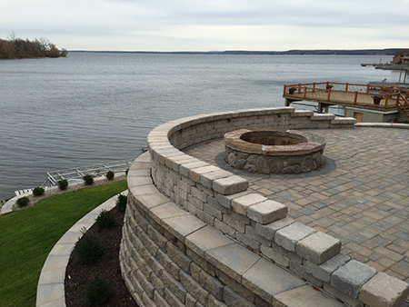 Retaining Wall & Terraces